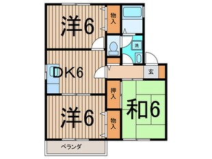 プレジール葉山の物件間取画像